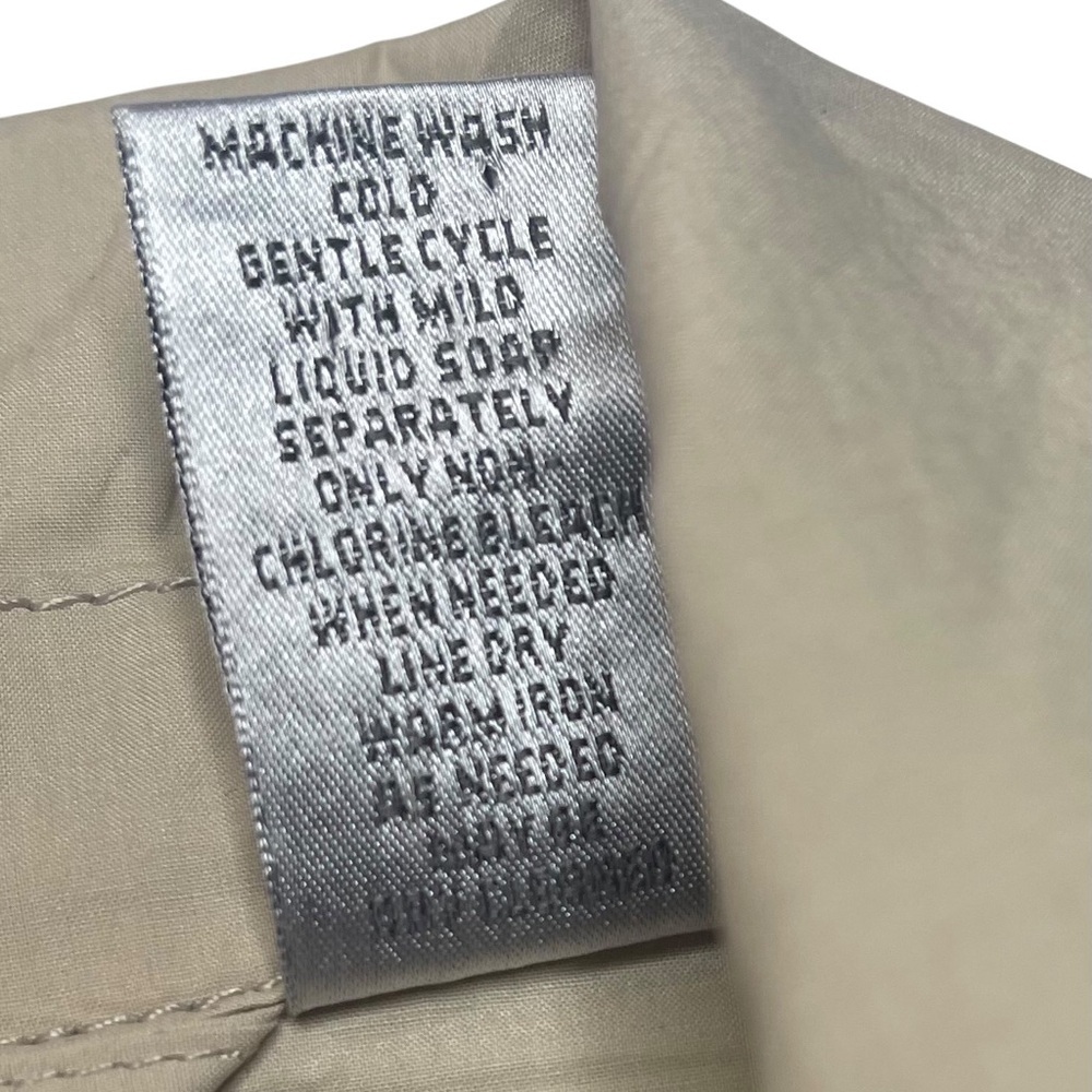 Chico's Light Beige Belted Trench Coat - Picture 8 of 16